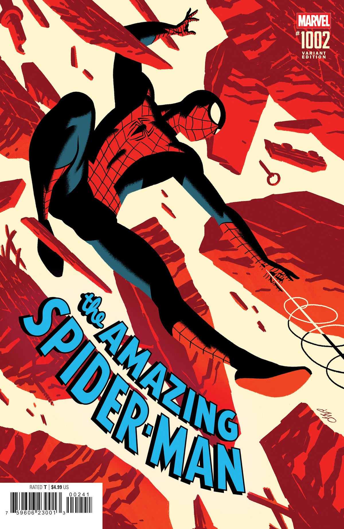 AMAZING SPIDER-MAN #1002 MICHAEL CHO VARIANT (Expected in Stock 10/28/26)