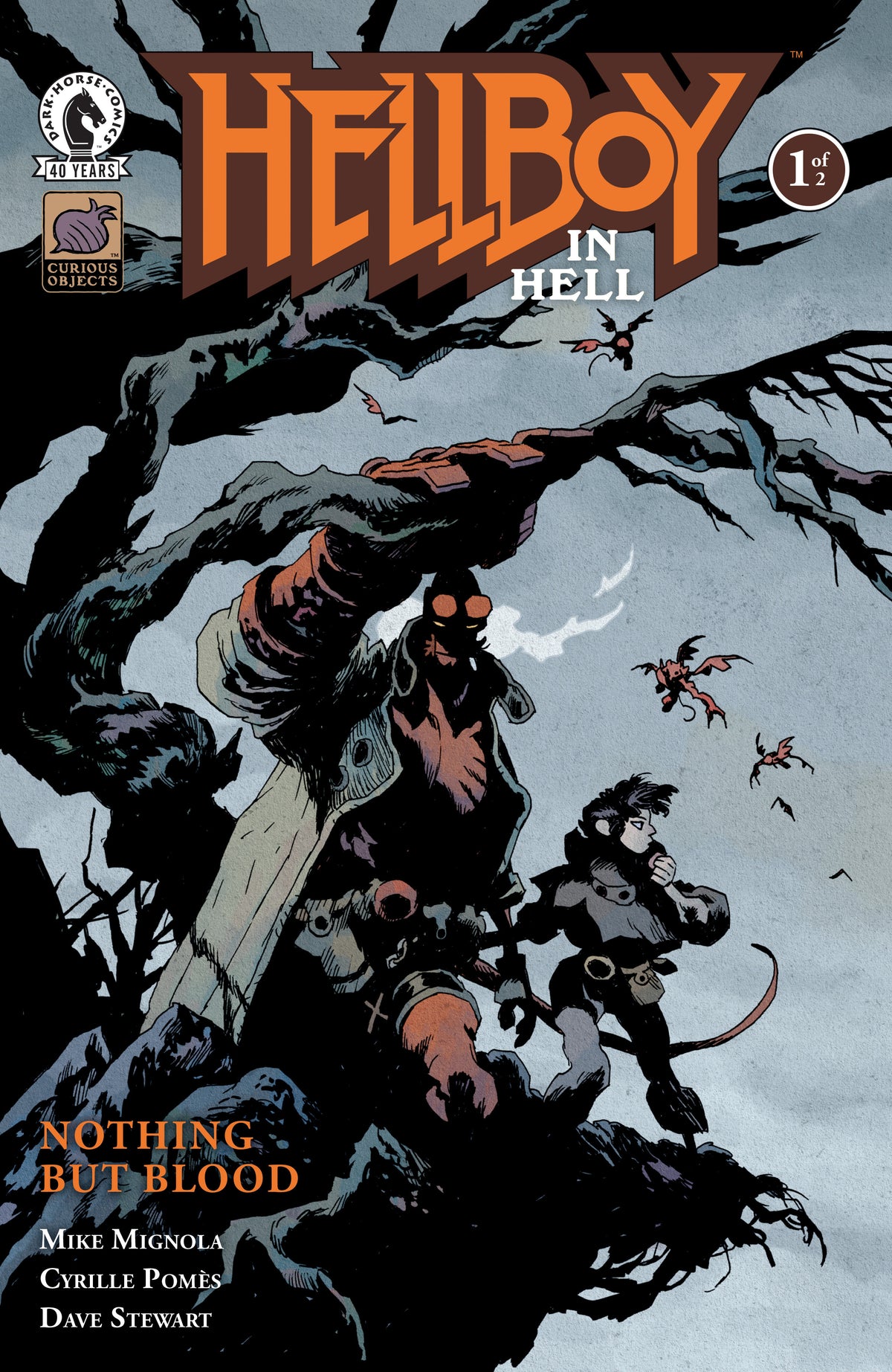 HELLBOY IN HELL: NOTHING BUT BLOOD #1 (COVER A) (CYRILLE POMES) (Expected in Stock 10/7/26)