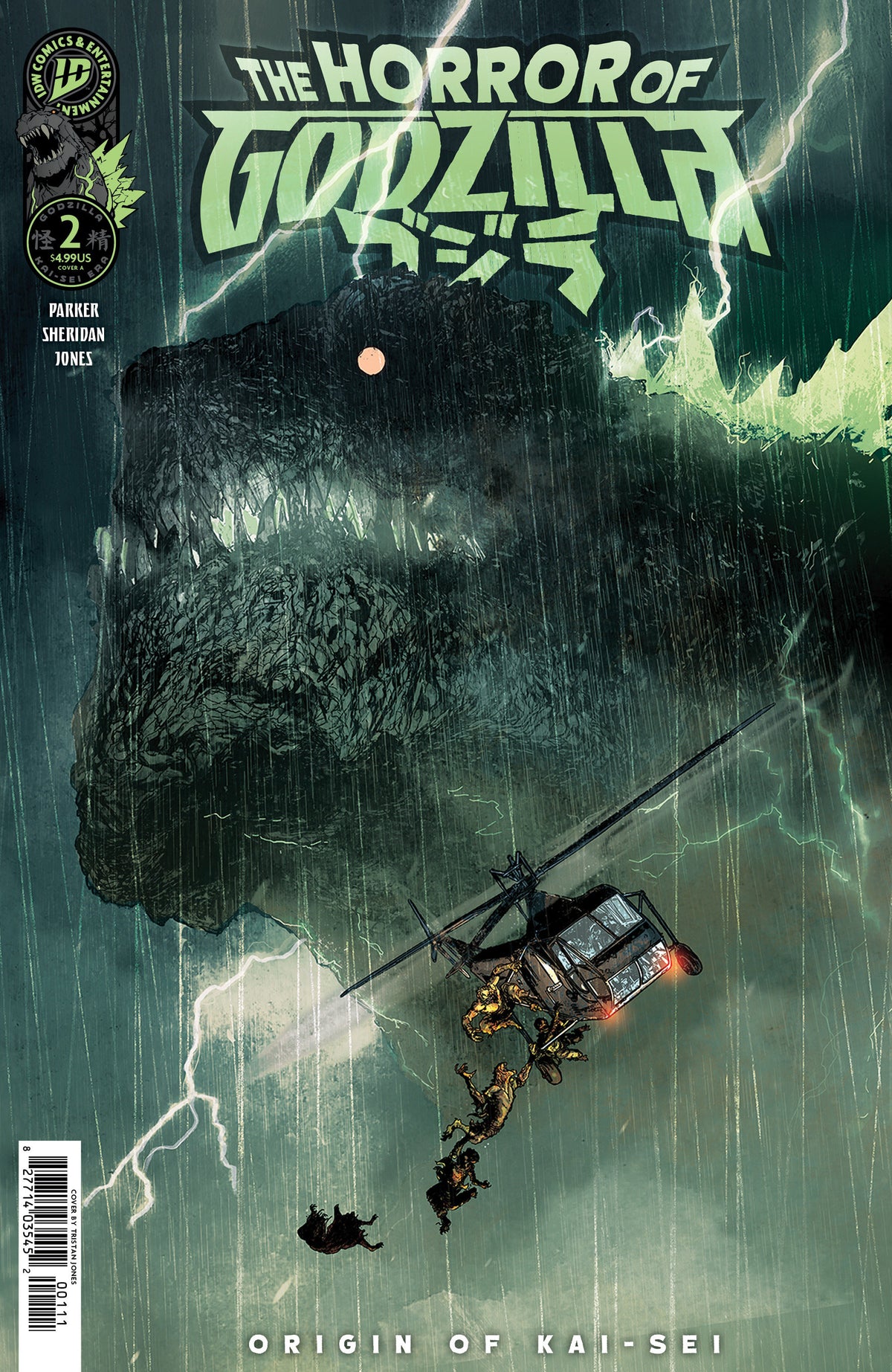 THE HORROR OF GODZILLA [KAI SEI ERA] #2 COVER A (JONES) (Expected in Stock 10/28/26)