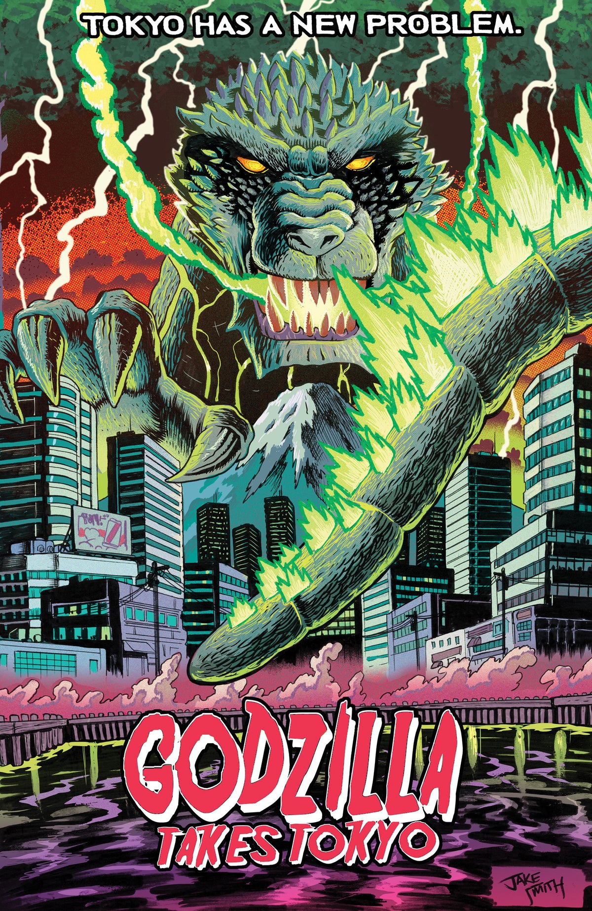 THE HORROR OF GODZILLA [KAI SEI ERA] #2 VARIANT B (SMITH MOVIE HOMAGE COVER) (Expected in Stock 10/28/26)