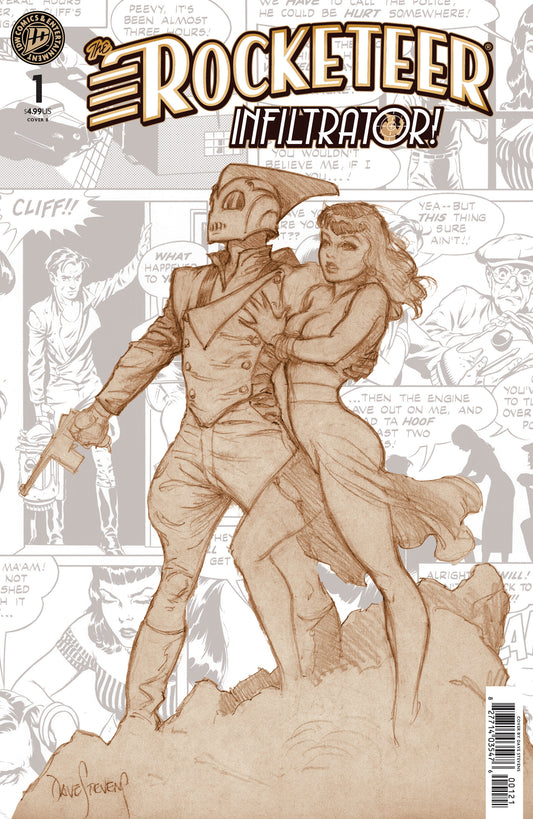 THE ROCKETEER: INFILTRATOR! #1 VARIANT B (STEVENS) (Expected in Stock 7/8/2026)