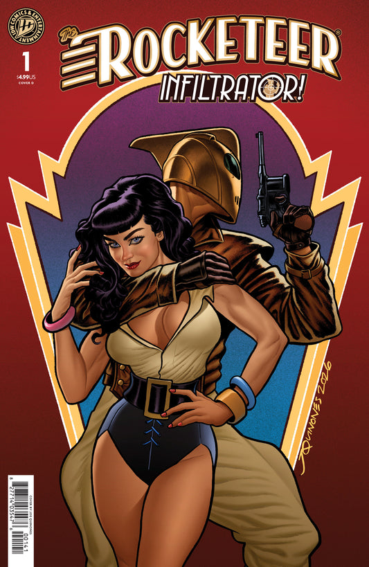 THE ROCKETEER: INFILTRATOR! #1 VARIANT D (QUINONES) (Expected in Stock 7/8/2026)