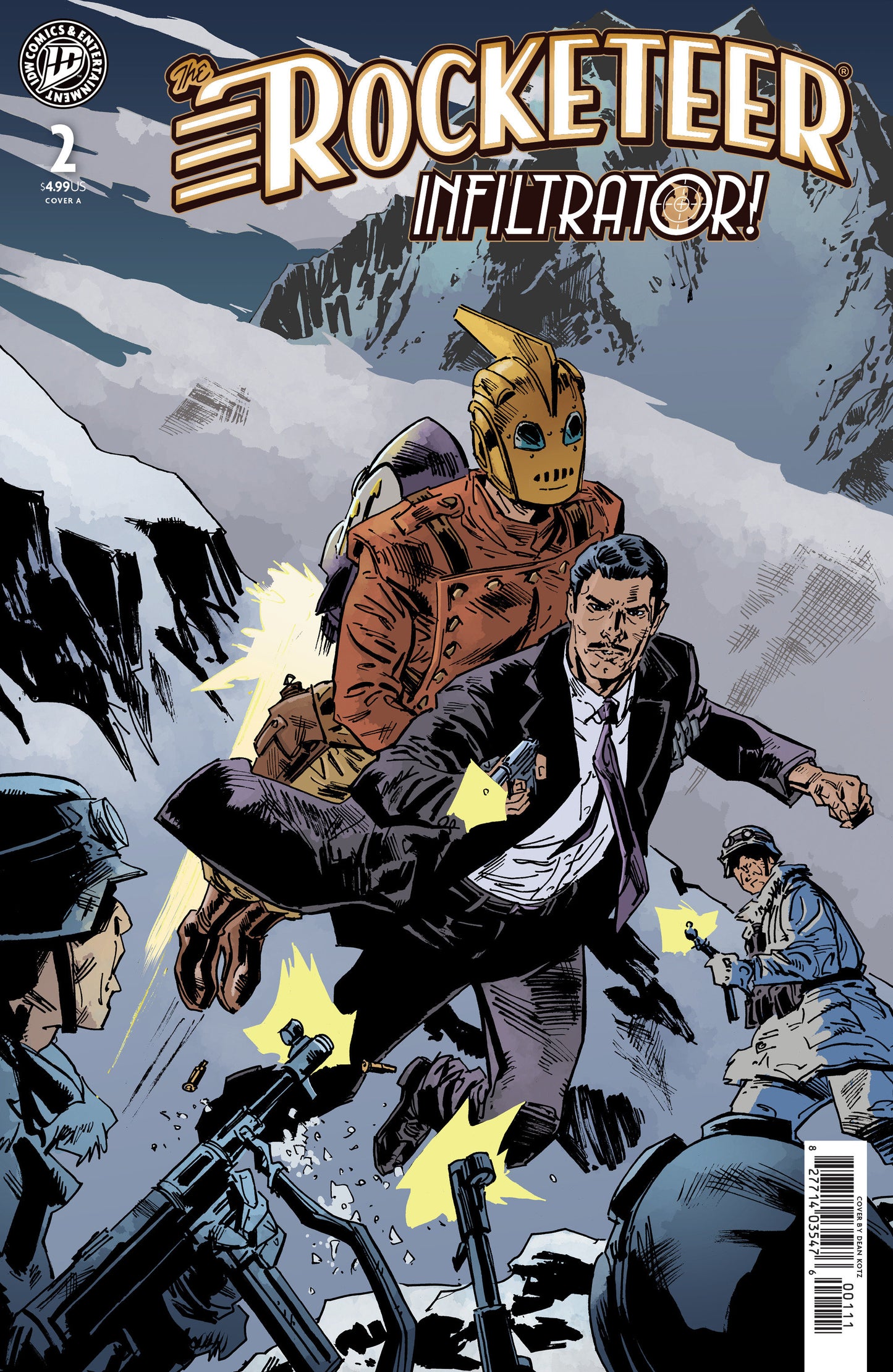 THE ROCKETEER: INFILTRATOR! #2 COVER A (KOTZ) (Expected in Stock 8/26/26)