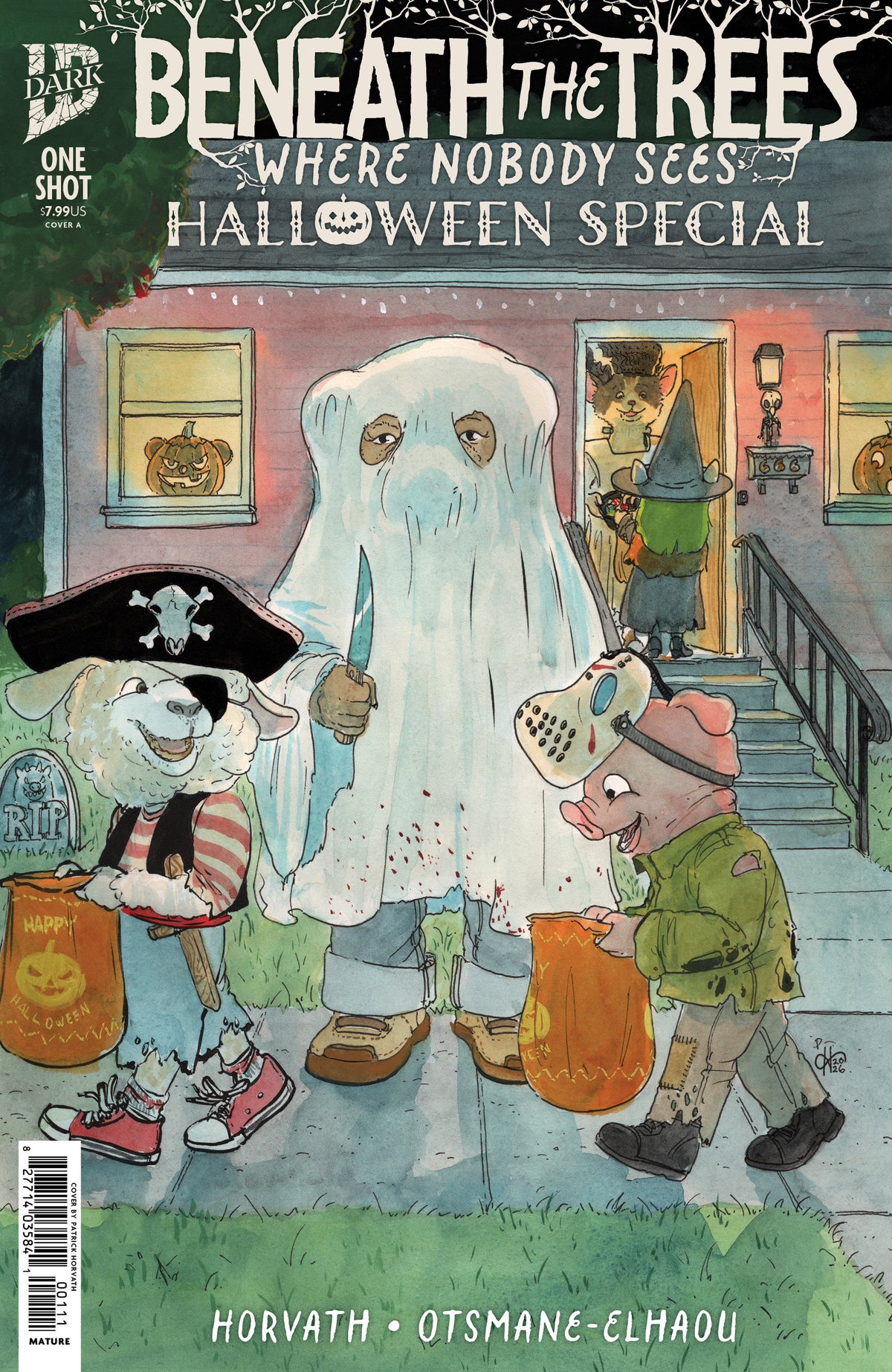 BENEATH THE TREES WHERE NOBODY SEES HALLOWEEN SPECIAL COVER A (HORVATH) (Expected in Stock 10/7/26)