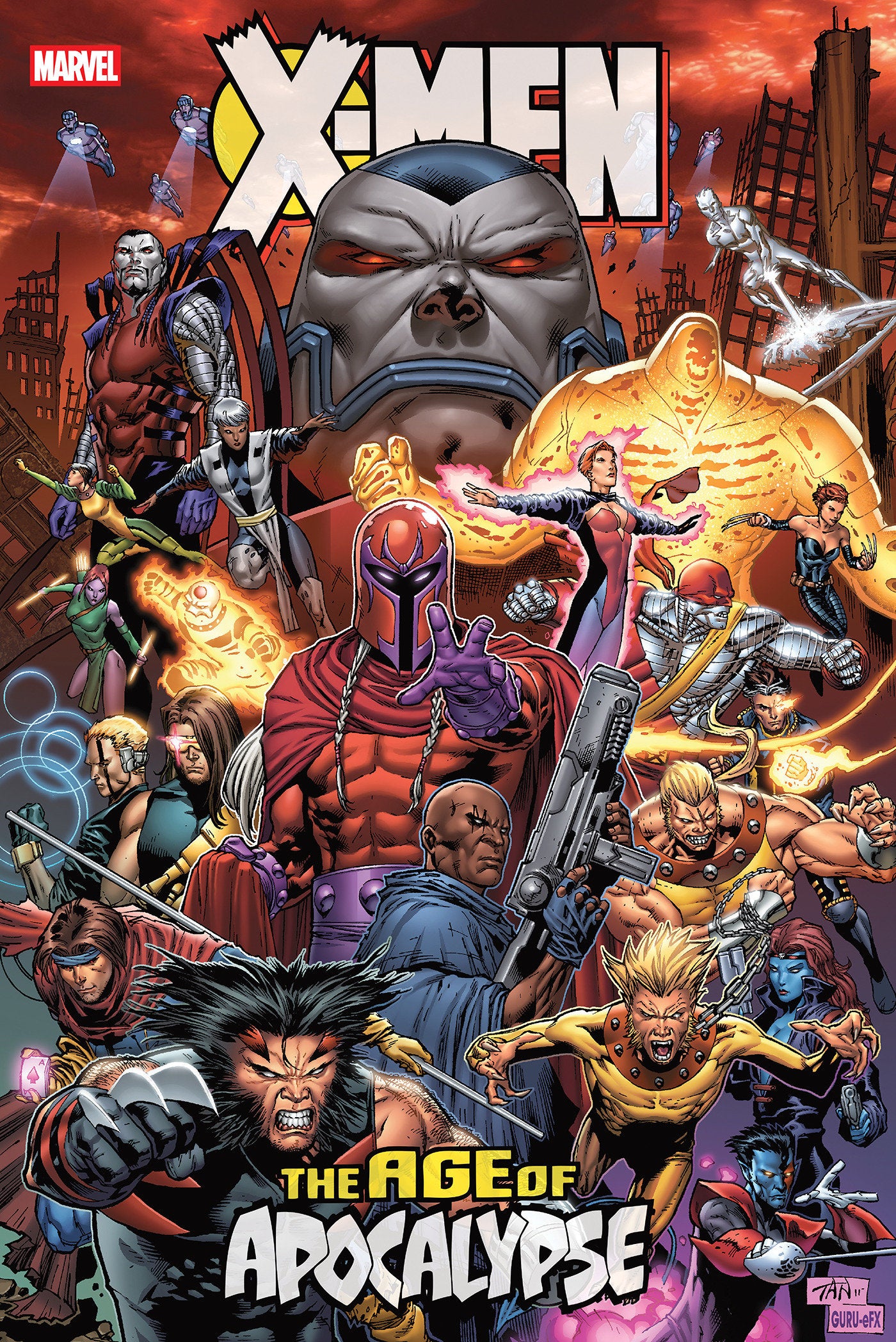 X-MEN: AGE OF APOCALYPSE OMNIBUS BILLY TAN COVER [NEW PRINTING 3]
