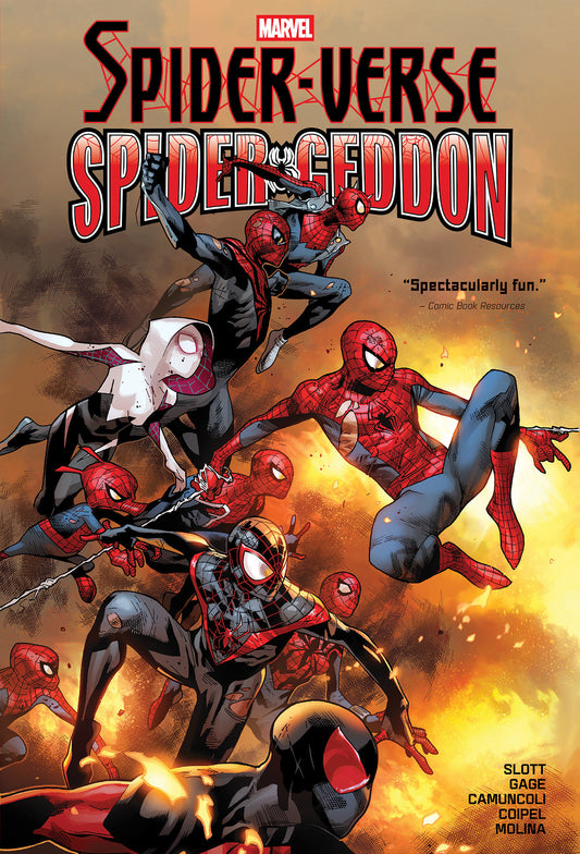 SPIDER VERSE/SPIDER GEDDON OMNIBUS OLIVIER COIPEL COVER [NEW PRINTING] (Expected in Stock 8/26/2026)
