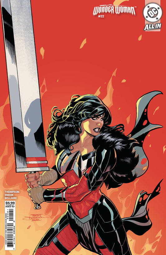 ABSOLUTE WONDER WOMAN #22 COVER B TERRY DODSON CARD STOCK VARIANT
