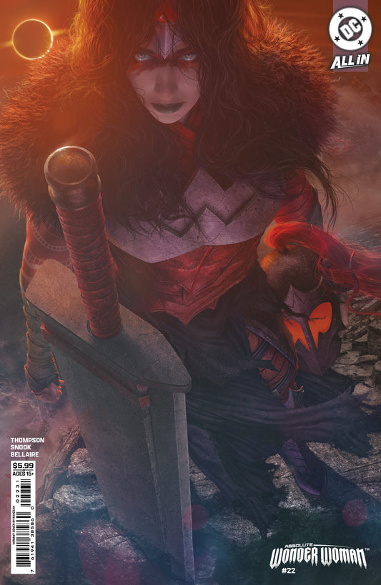 ABSOLUTE WONDER WOMAN #22 COVER C RAHZZAH CARD STOCK VARIANT