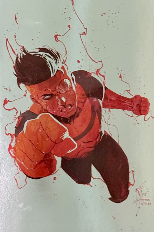 INVINCIBLE #1 - Federico Mele Foil Virgin - #9/750 w/COA - BTC AQ Limited Exclusive