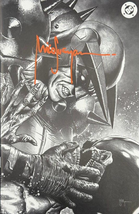 ABSOLUTE BATMAN #9 MICO SUAYAN EXCLUSIVE SKETCH CVR SIGNED BY MICO SUAYAN WITH COA