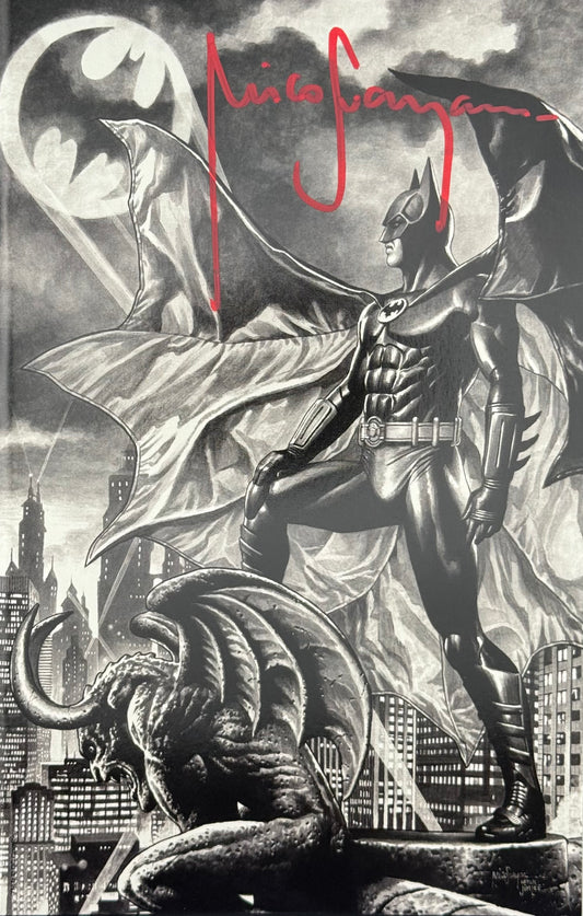 BATMAN'89 #1 B&W SKETCH VAR - SIGNED BY MICO SUAYAN W/COA