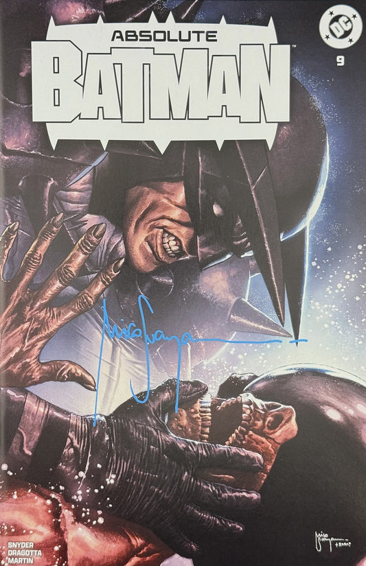 ABSOLUTE BATMAN #9 MICO SUAYAN - HEROES CON EXCLUSIVE - SIGNED BY MICO SUAYAN WITH COA