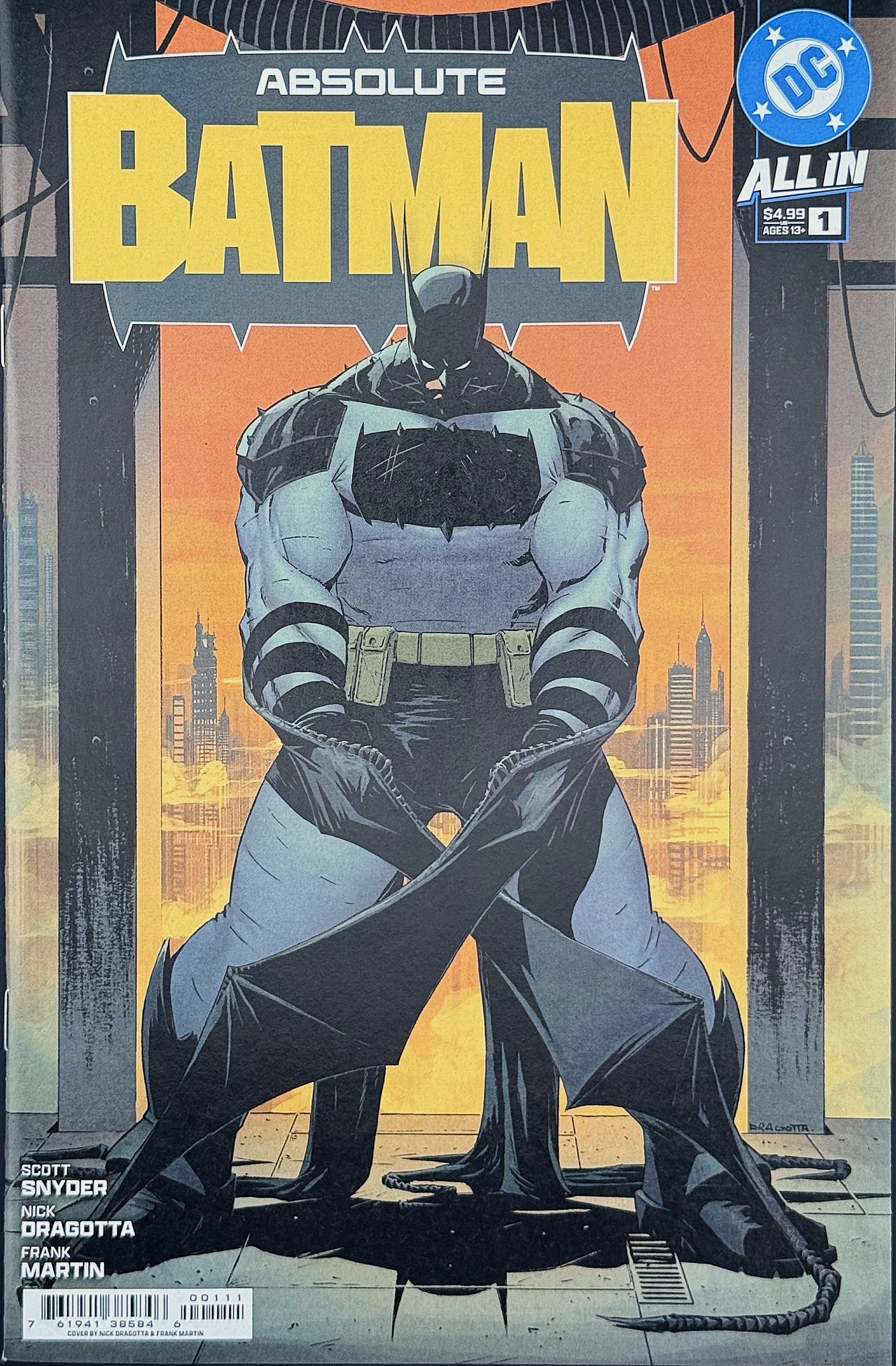 Absolute Batman #1 Nick Dragotta CVR A - First Print – Variant Comics