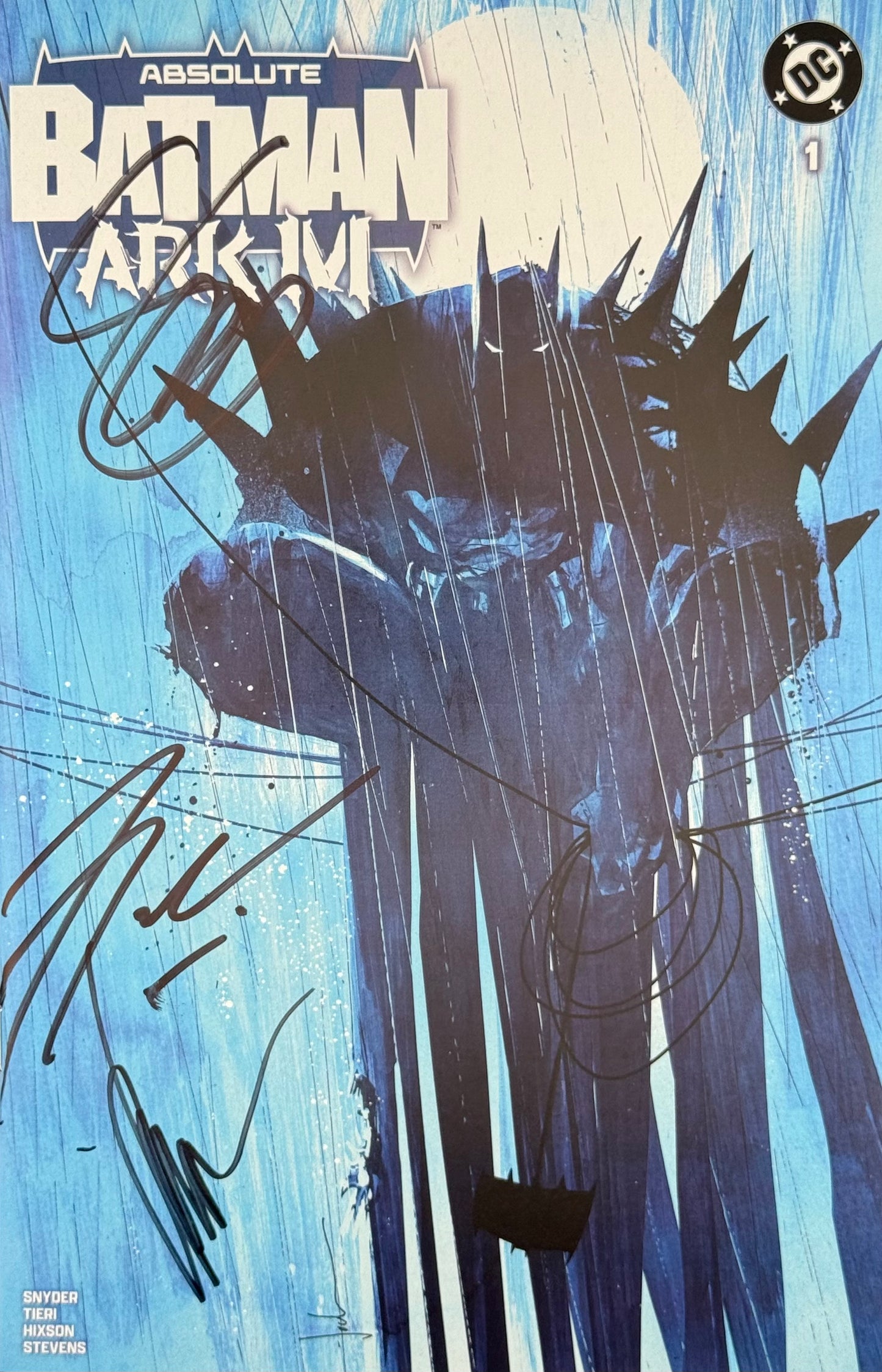 Absolute Batman: Ark M Special (2nd Print) [MEGACON Exclusive - Jock] #1 (2026) - signed by Scott Snyder, Frank Tieri, & Jock - w/COA