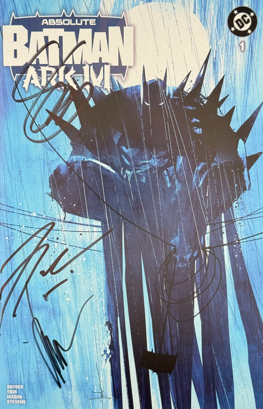 Absolute Batman: Ark M Special (2nd Print) [MEGACON Exclusive - Jock] #1 (2026) - signed by Scott Snyder, Frank Tieri, & Jock - w/COA