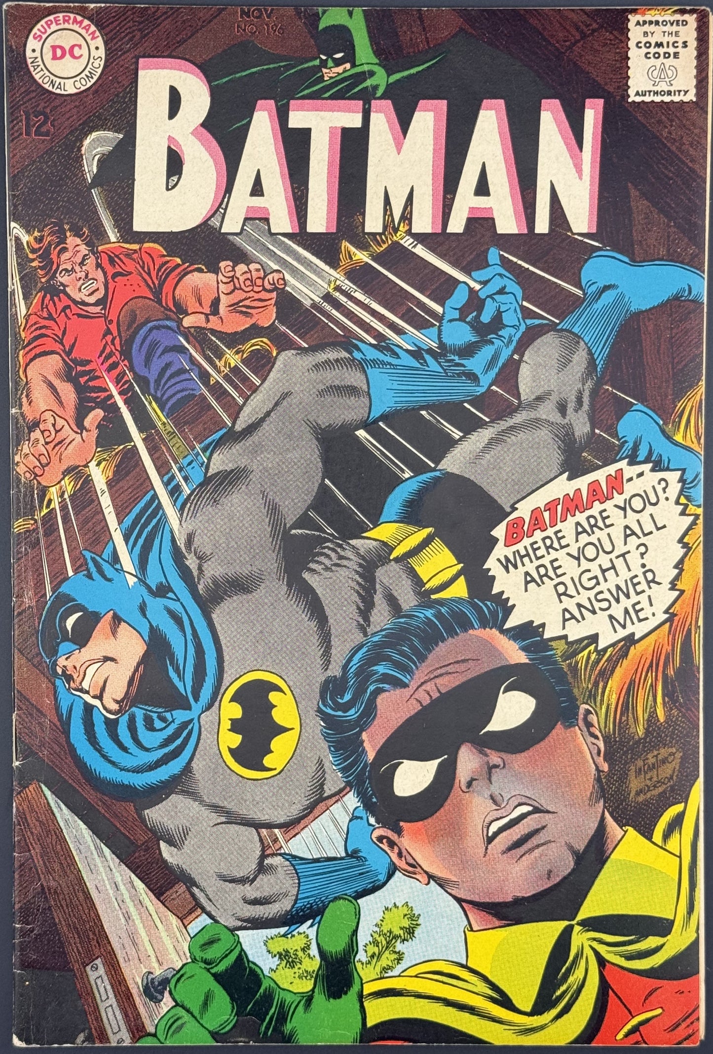 Batman #196 (1967) (VG/FN)
