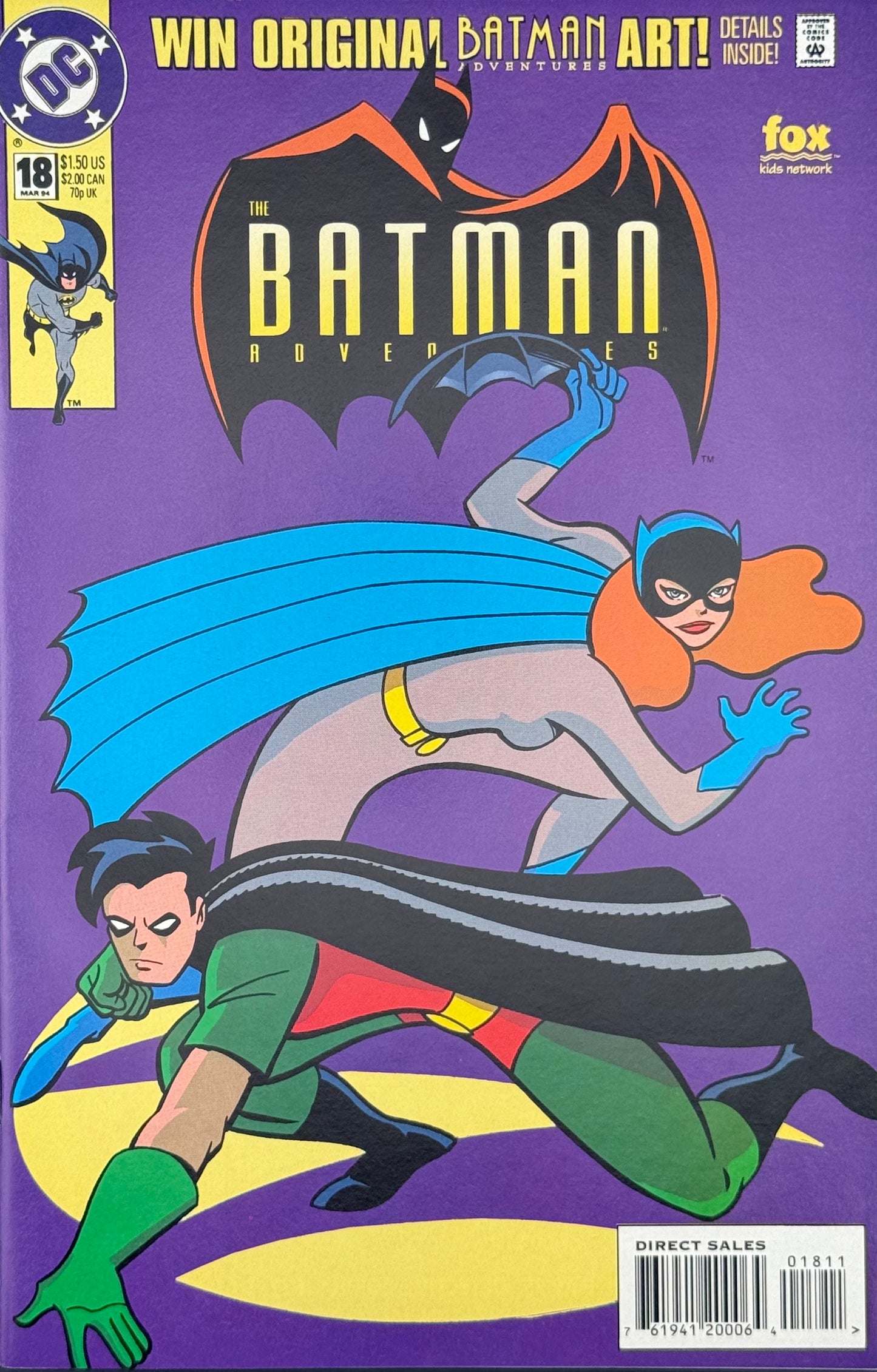 The Batman Adventures #18 (1994) (VF/NM)