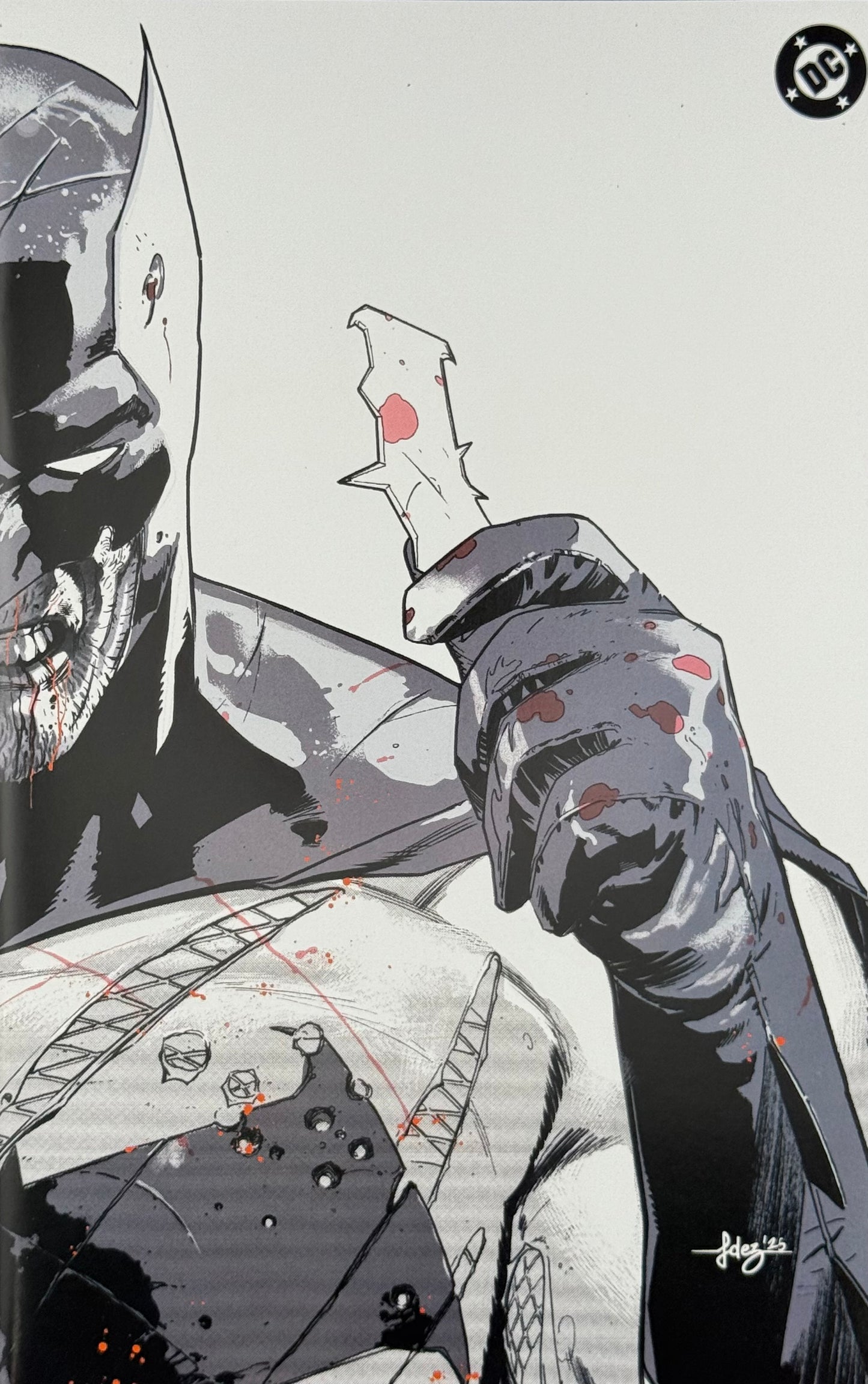 Batman #1 - Javier Fernandez - BTC/AQ NYCC Secret Drop Exclusive Black and White - LTD. 300