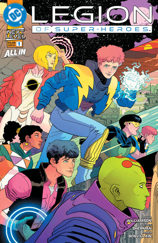 LEGION OF SUPER HEROES #1 COVER A HAYDEN SHERMAN WRAPAROUND (Expected in Stock 9/2/2026)