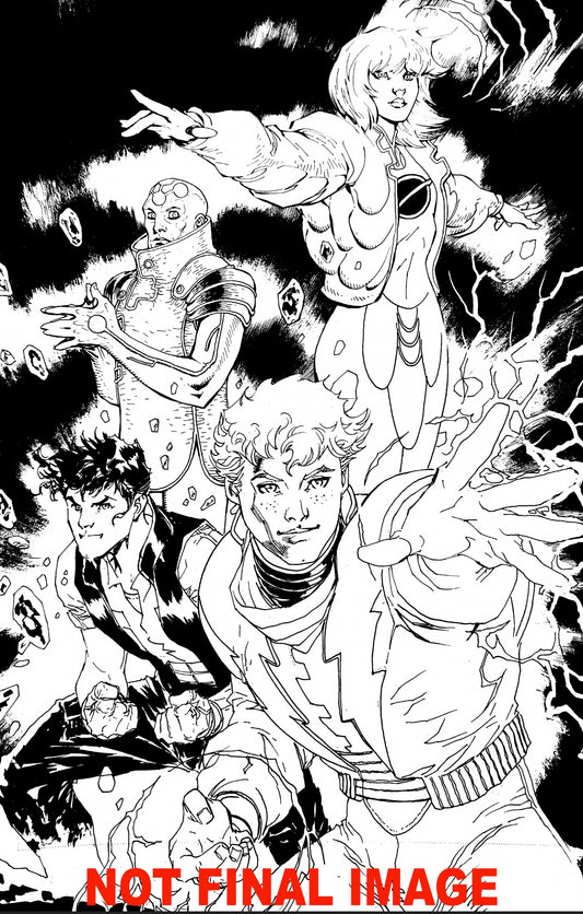 LEGION OF SUPER HEROES #1 COVER B JIM LEE CARD STOCK VARIANT (Expected in Stock 9/2/2026)