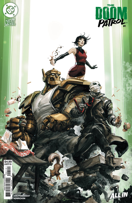 DOOM PATROL #1 COVER B CLAYTON CRAIN CARD STOCK VARIANT (Expected in Stock 9/2/2026)