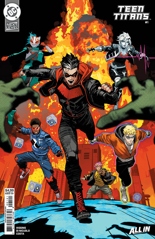 TEEN TITANS #1 COVER B DAN MORA CARD STOCK VARIANT (Expected in Stock 9/2/2026)