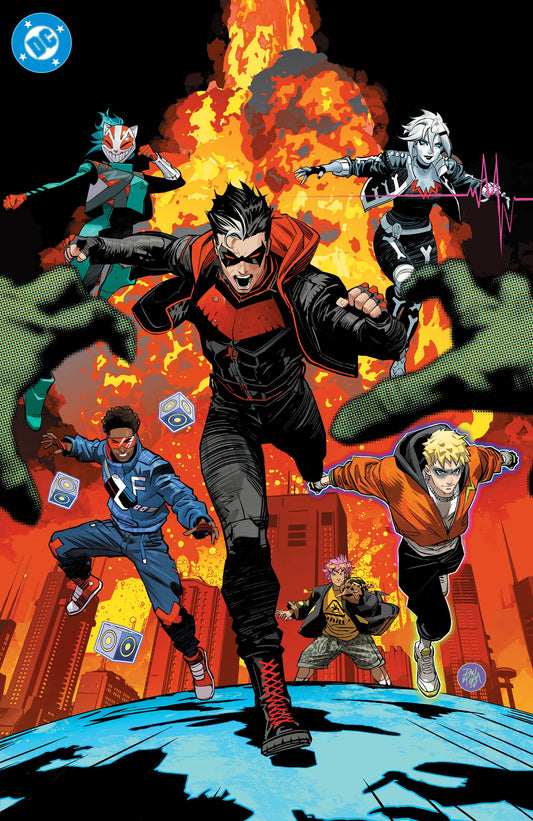 TEEN TITANS #1 COVER F DAN MORA FOIL VARIANT (Expected in Stock 9/2/2026)