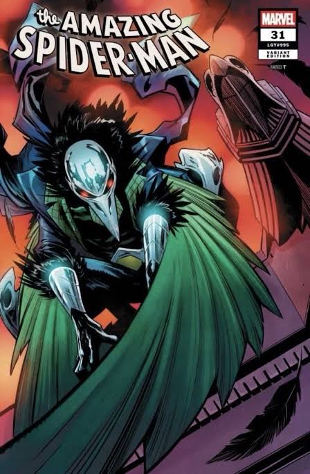 AMAZING SPIDER-MAN #31 FRANCESCO MANNA NEW VULTURE VARIANT