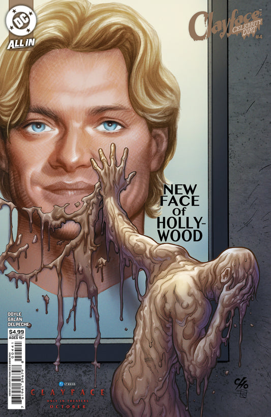 CLAYFACE CELEBRITY DIRT #4 (OF 6) COVER D FRANK CHO CLAYFACE MOVIE CARD STOCK VARIANT