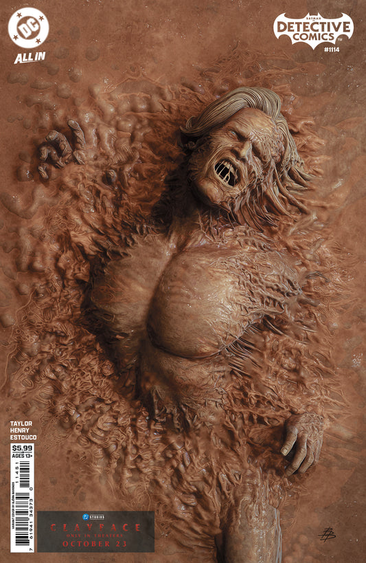 DETECTIVE COMICS #1114 COVER E BJORN BARENDS CLAYFACE MOVIE CARD STOCK VARIANT (BATMAN BAD SEEDS)