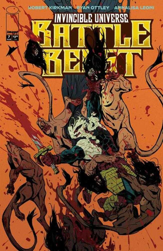INVINCIBLE UNIVERSE BATTLE BEAST #7 CVR D INC 1:25 ROSSI GIFFORD VAR