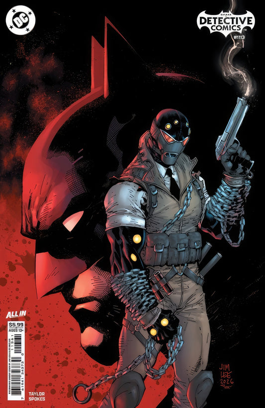 DETECTIVE COMICS #1113 COVER E JIM LEE BUILDING BAD CARD STOCK VAR (BATMAN BAD SEEDS) (Expected in Stock 9/16/26)