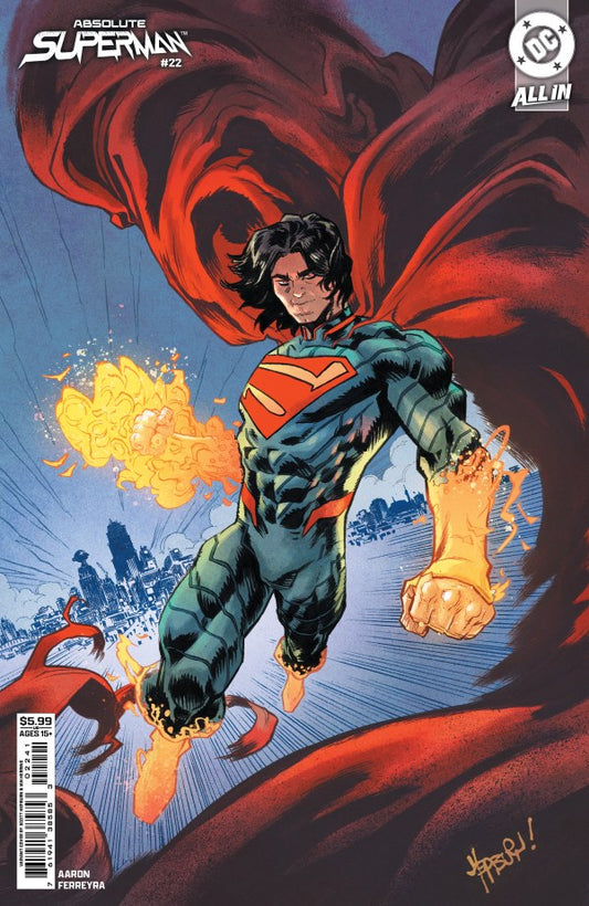 ABSOLUTE SUPERMAN #22 COVER D SCOTT HEPBURN CARD STOCK VARIANT (Expected in Stock 8/5/2026)