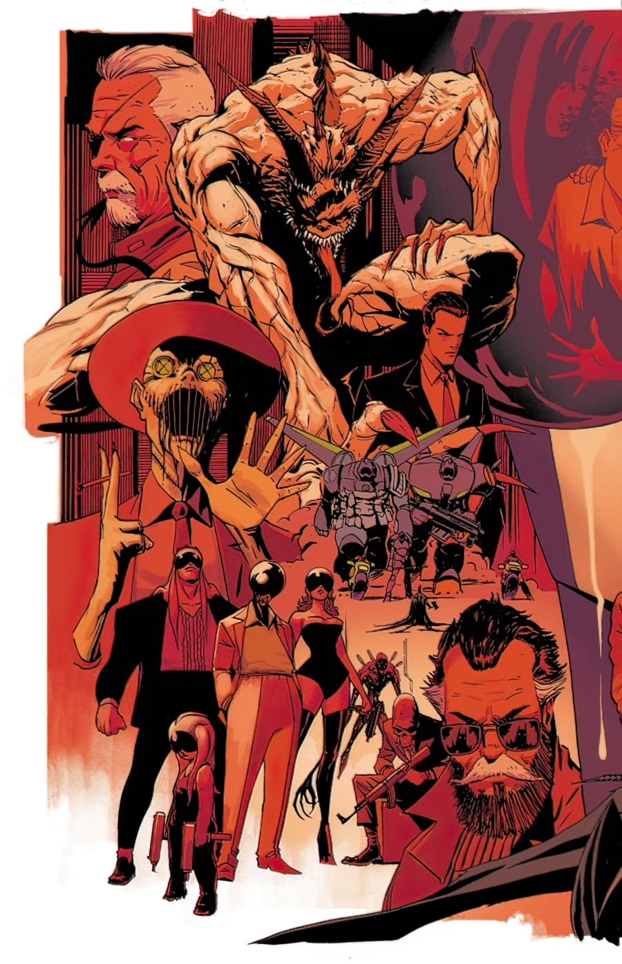 ABSOLUTE BATMAN #25 CVR H NICK DRAGOTTA LEFT CONNECTING CARD STOCK VAR (EXPECTED IN STOCK 10/28/2026)
