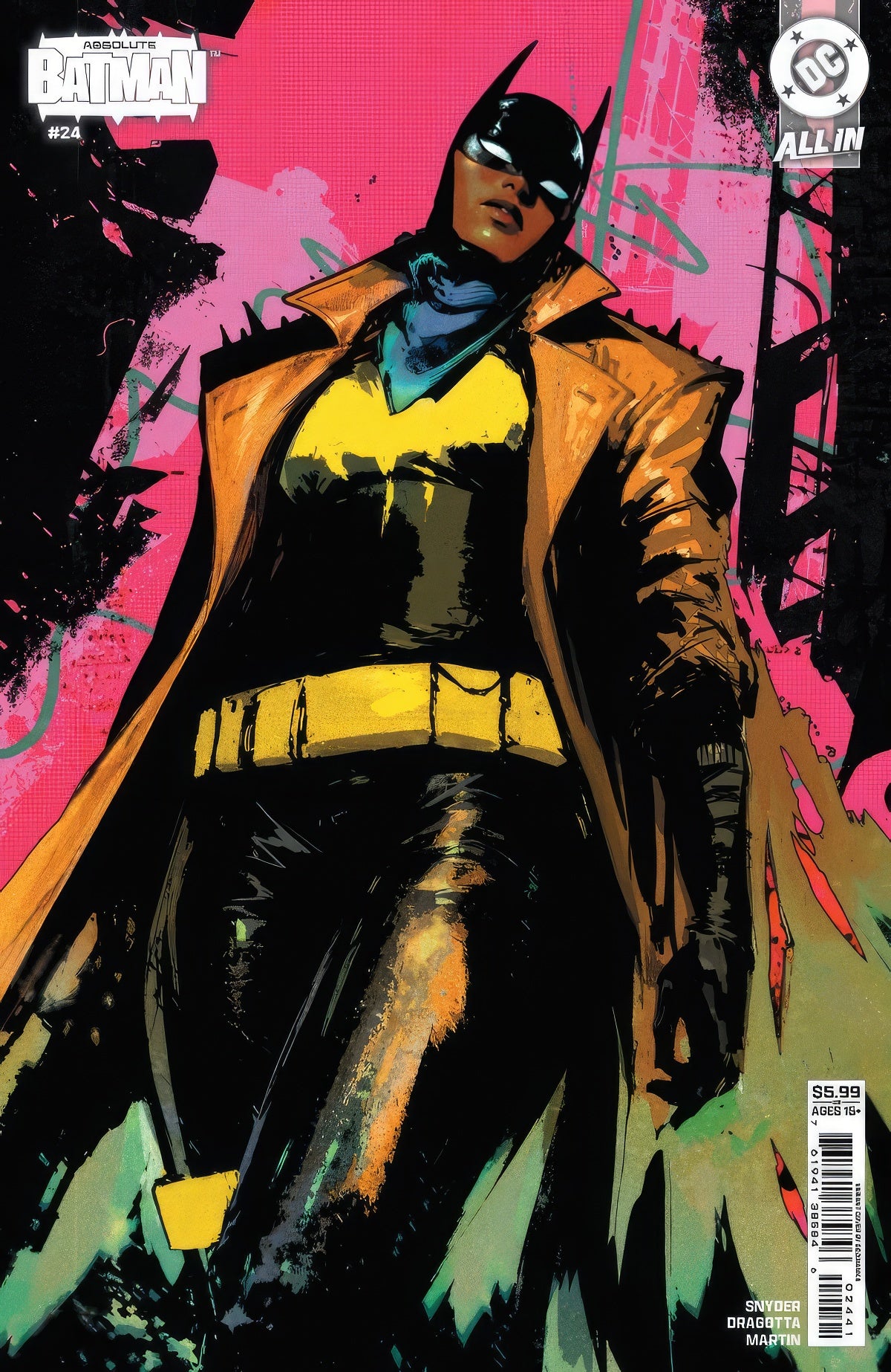 ABSOLUTE BATMAN #24 COVER D TBA CARD STOCK VARIANT