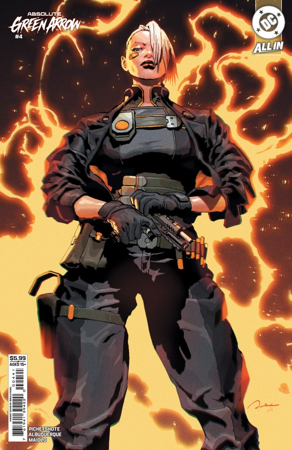 ABSOLUTE GREEN ARROW #4 (OF 6) COVER D GERALD PAREL CARD STOCK VARIANT (Expected in Stock 8/19/2026)