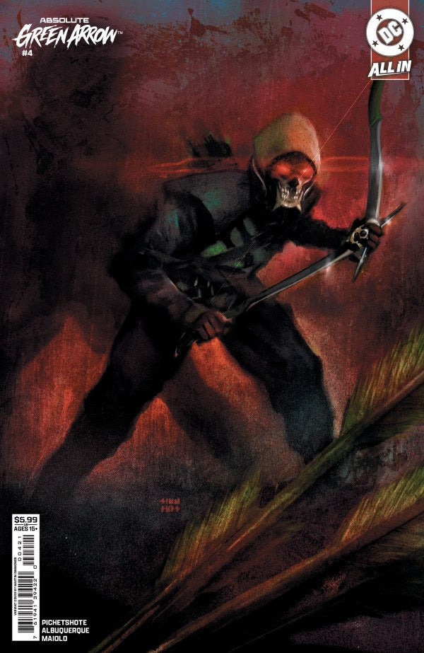 ABSOLUTE GREEN ARROW #4 (OF 6) COVER B MARTIN SIMMONDS CARD STOCK VARIANT (Expected in Stock 8/19/2026)