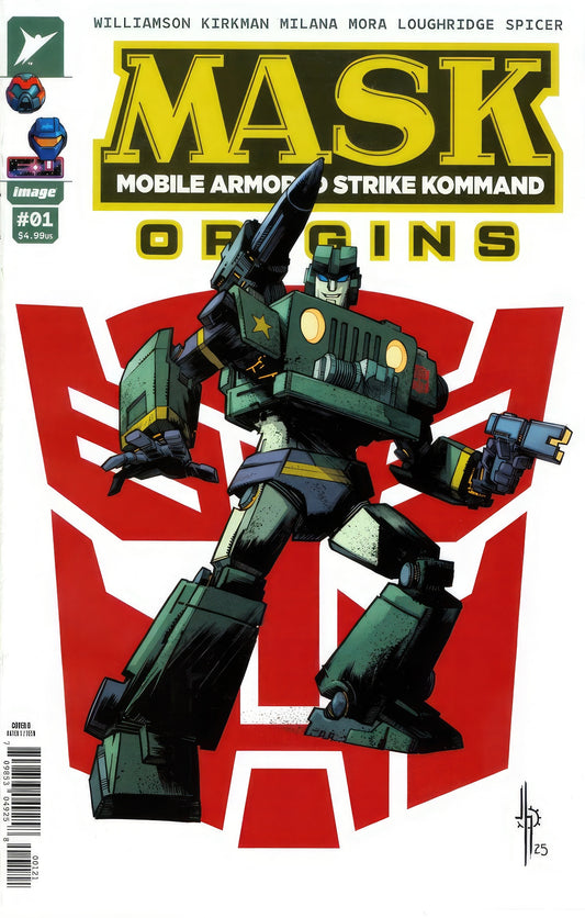 MASK ORIGINS #1 (ONE SHOT) COVER B JASON HOWARD VARIANT