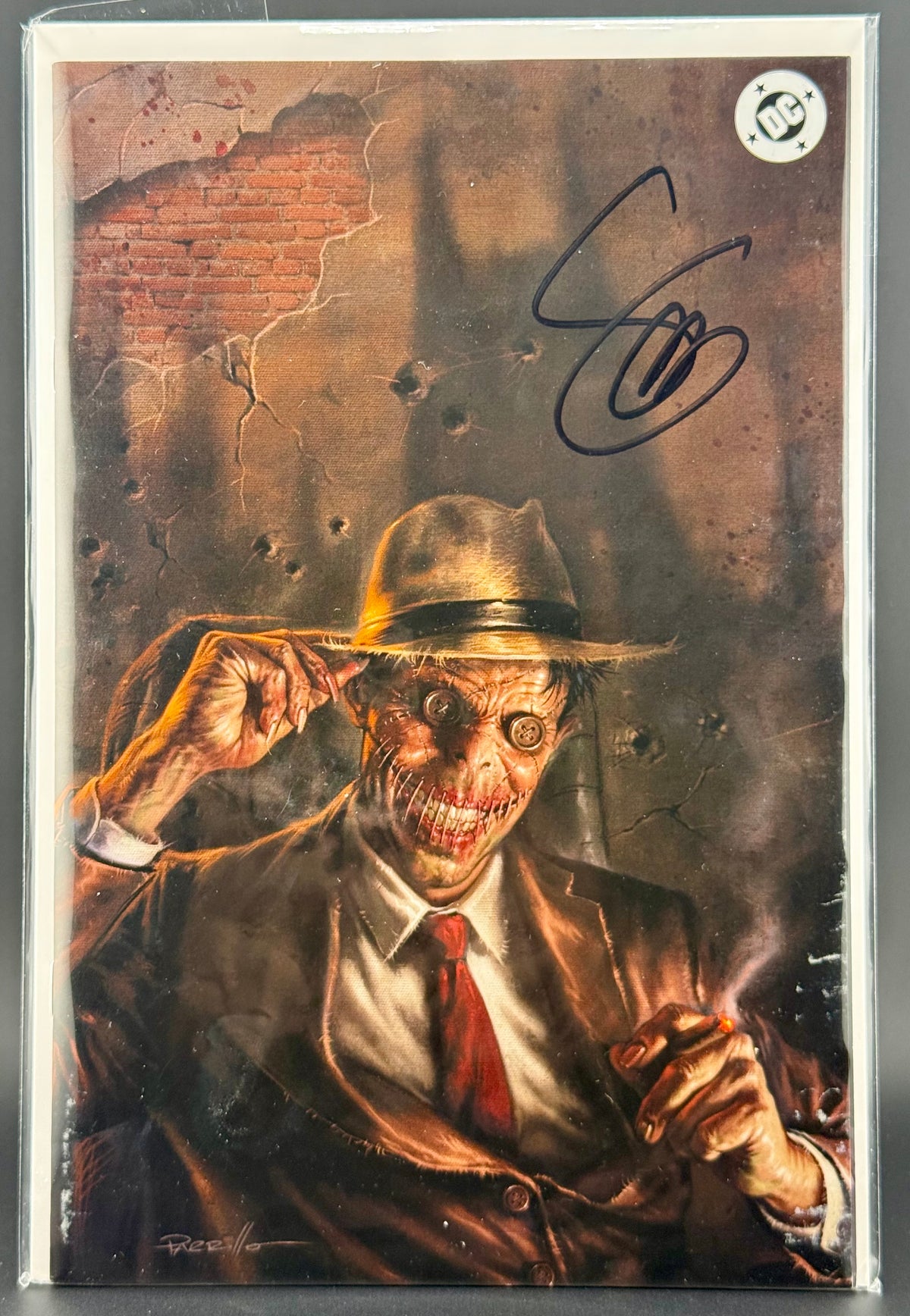 Absolute Batman #20 Lucio Parrillo Virgin Variant (RE) - FROM SCOTT SNYDER'S PERSONAL COLLECTION - SIGNED BY SCOTT SNYDER w/COA