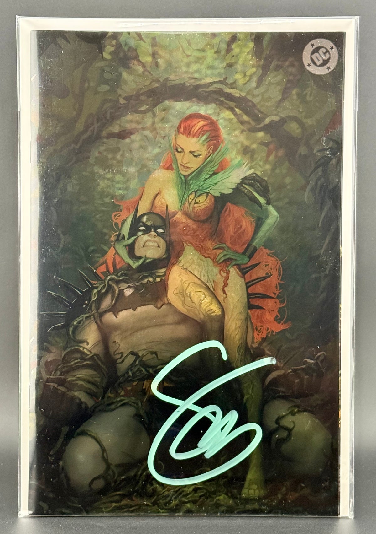 ABSOLUTE BATMAN #18 Big Dex Comics Stjepan Šejić Foil Virgin Variant - FROM SCOTT SNYDER'S PERSONAL COLLECTION - SIGNED BY SCOTT SNYDER w/COA