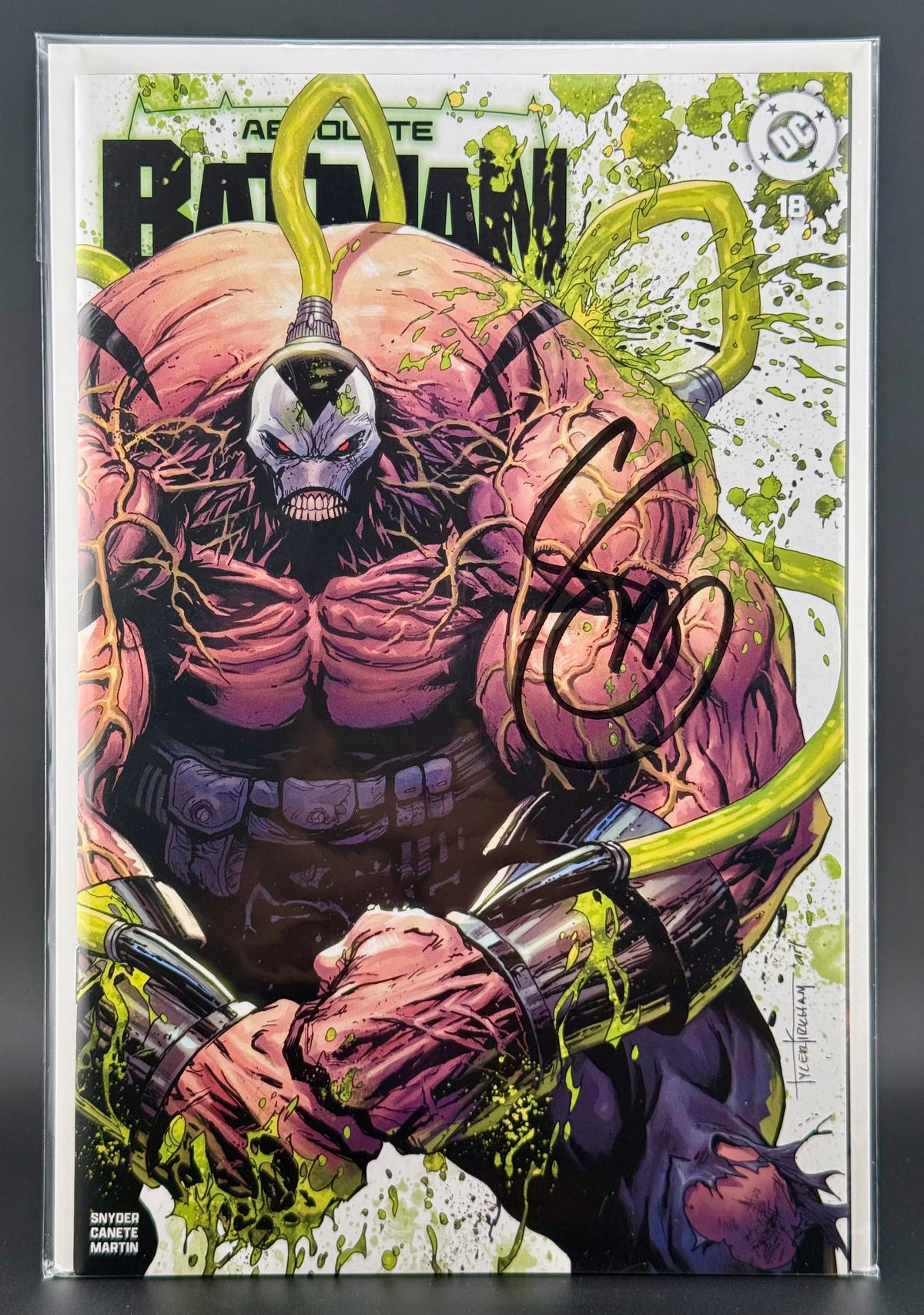 ABSOLUTE BATMAN #18 Comic Traders / Tyler Kirkham Webstore Exclusive Variant - FROM SCOTT SNYDER'S PERSONAL COLLECTION - SIGNED BY SCOTT SNYDER w/COA