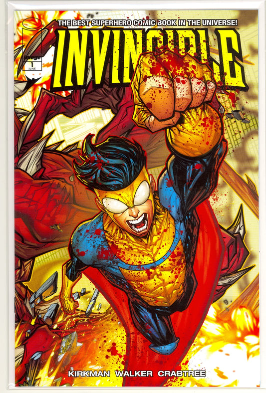 INVINCIBLE #1 - Jonboy Meyers Trade Dress LTD - COMICTOM101 EXCLUSIVE - IMAGE