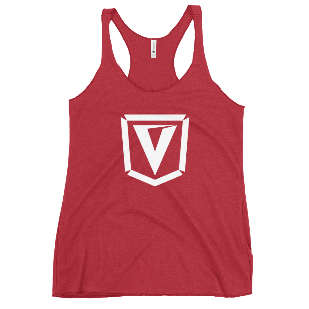 Camiseta sin mangas con espalda cruzada para mujer V-Shield